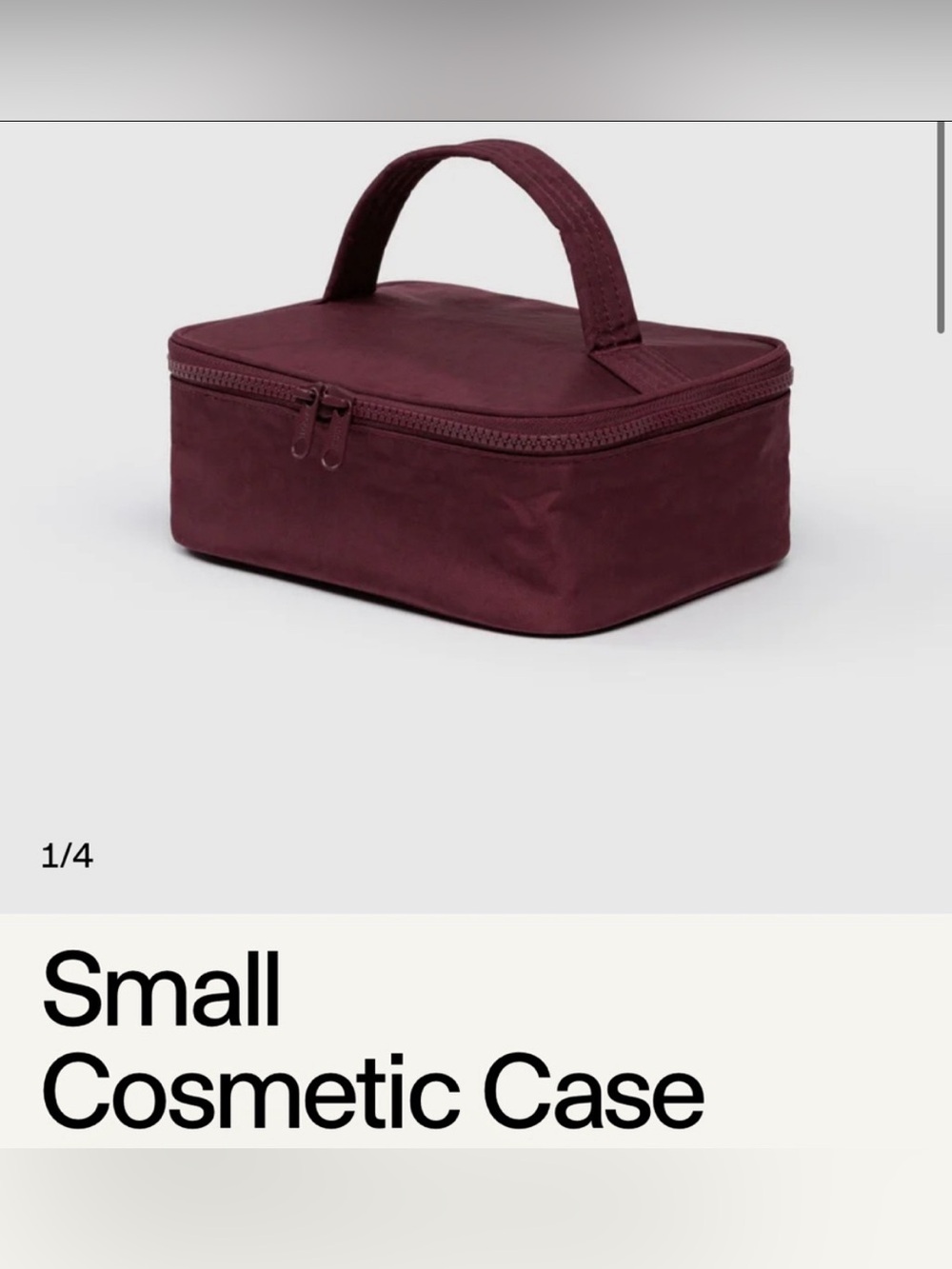 BAGGU SMALL COSMETIC CASE